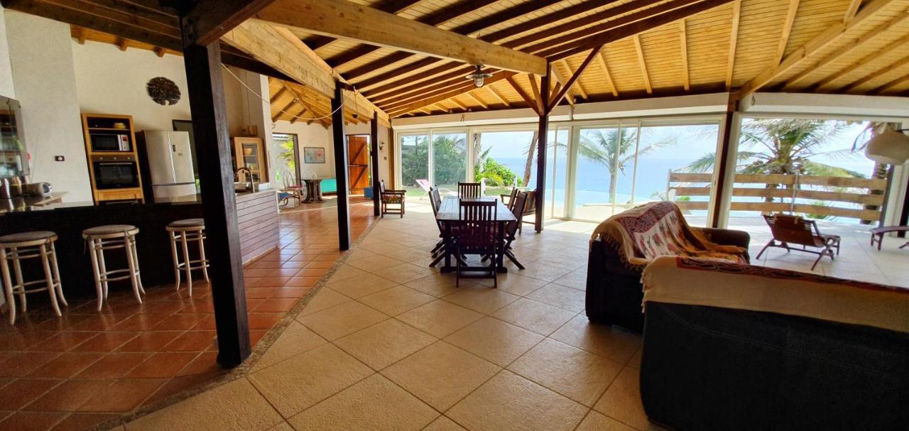 Wild Paradise: Villa Vue Mer Piscine A Debordement Le Moule Exterior photo